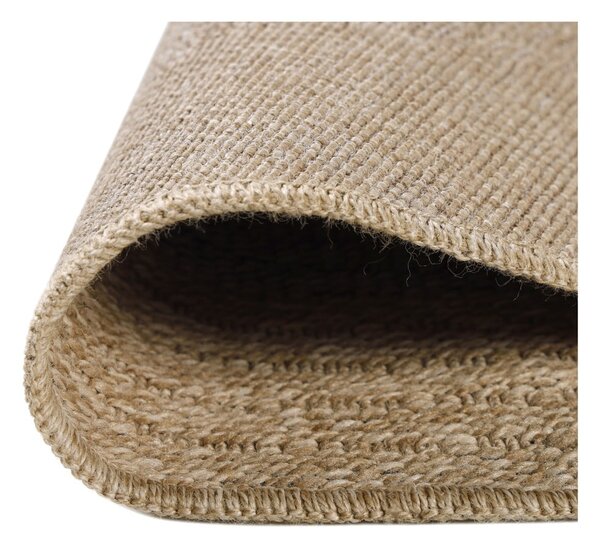 Crni/bež okrugli vanjski tepih ø 120 cm Comilla – Ayyildiz Carpets