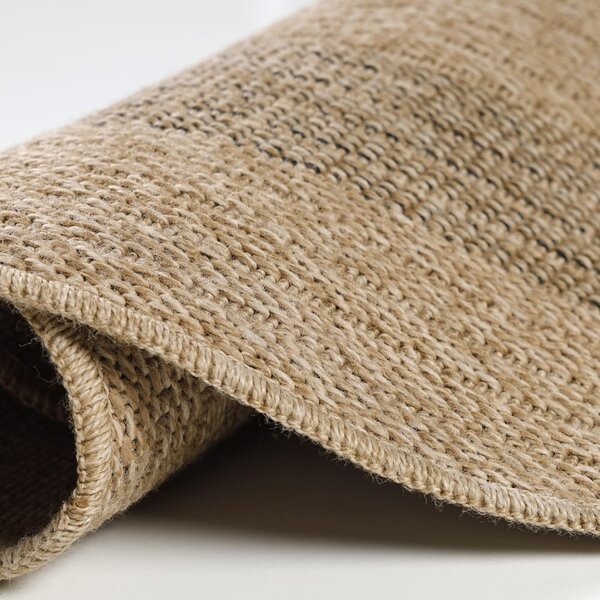 Crni/bež okrugli vanjski tepih ø 120 cm Comilla – Ayyildiz Carpets