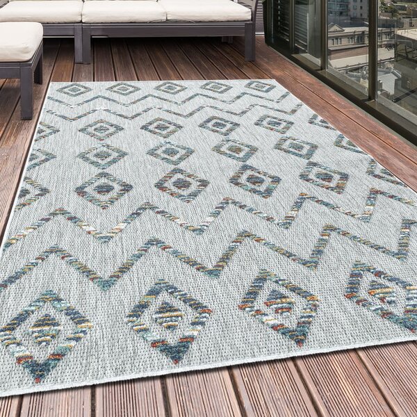 Svijetlo siva vanjska staza 80x250 cm Bahama – Ayyildiz Carpets