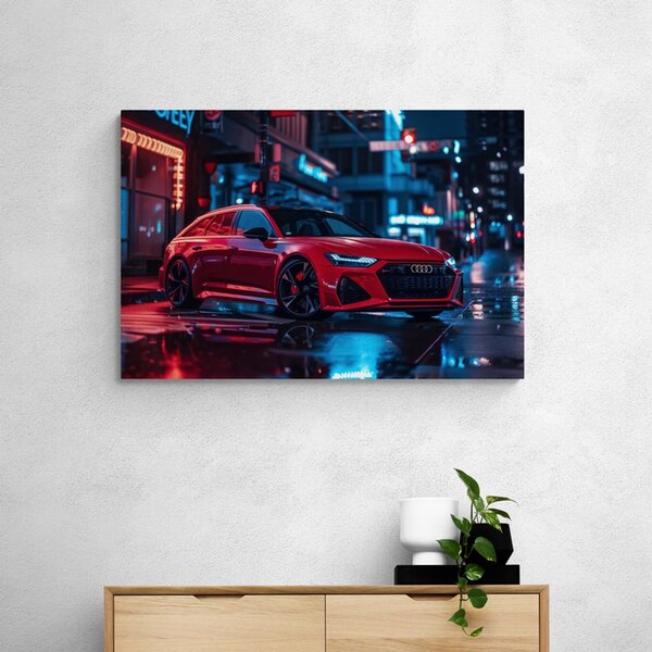 Slika crveni Audi - RS6 Legacy Edition