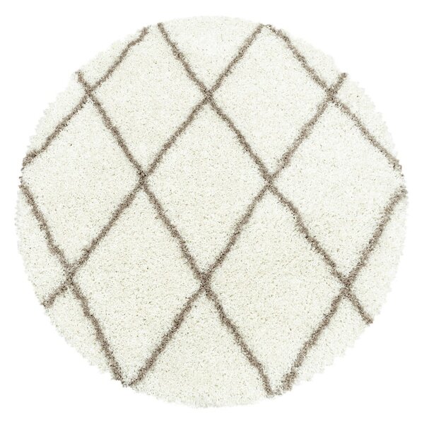 Krem okrugli tepih ø 120 cm Alvor – Ayyildiz Carpets