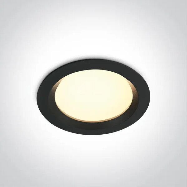 UGRADBENA LED SVJETILJKA CRNA 20W CCT IP54 1800lm 230V DM10120BX/B/V