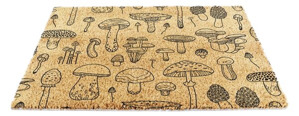 Otirač od kokosovih vlakana 40x60 cm Mushrooms – Artsy Doormats