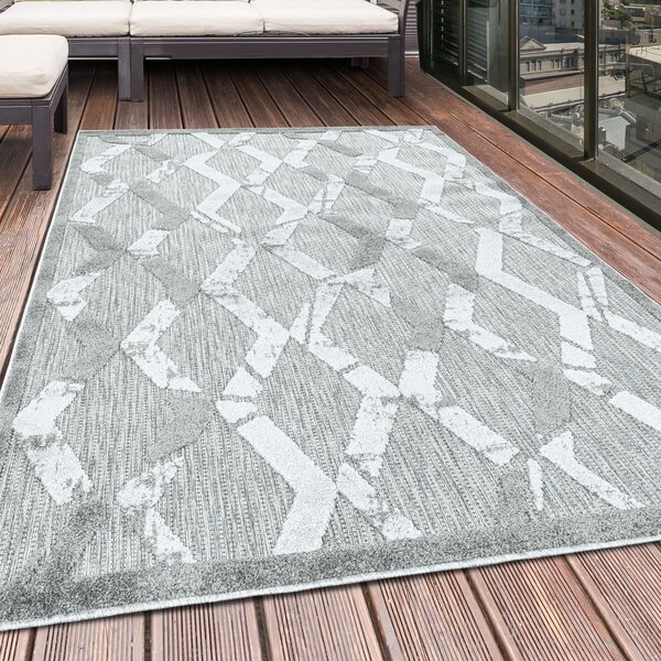 Svijetlo siva vanjska staza 80x250 cm Bahama – Ayyildiz Carpets