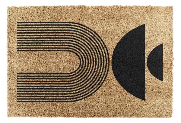 Otirač od kokosovih vlakana 40x60 cm Half Moon – Artsy Doormats