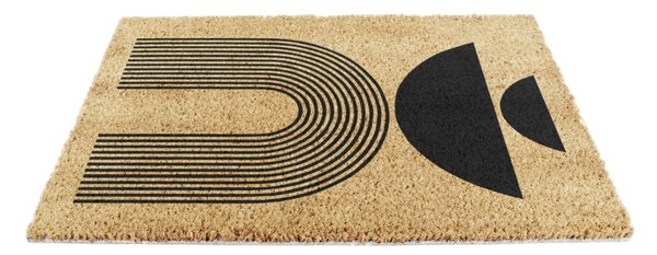Otirač od kokosovih vlakana 40x60 cm Half Moon – Artsy Doormats