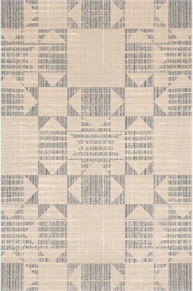 Bež vuneni tepih 133x190 cm Frotage beige – Agnella