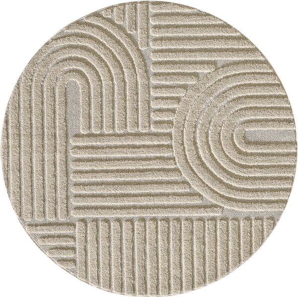 Bež okrugli tepih ø 120 cm Art – Ayyildiz Carpets