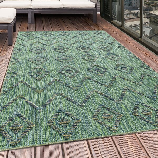 Zelena vanjska staza 80x250 cm Bahama – Ayyildiz Carpets