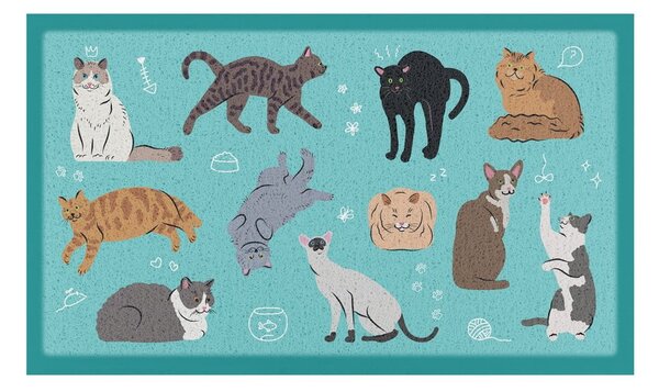 Otirač 40x70 cm Cats – Artsy Doormats