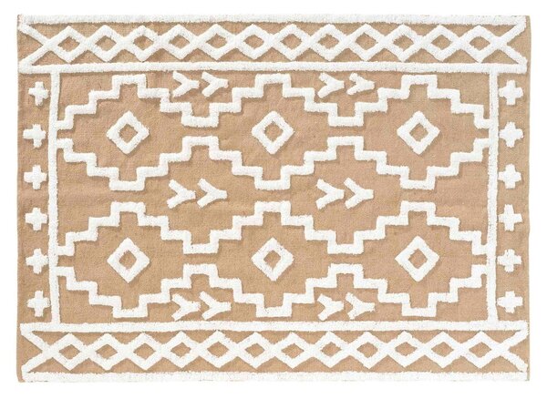 Bež tepih od mješavine jute 120x170 cm Medine – douceur d'intérieur