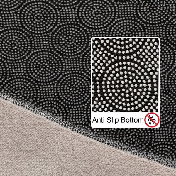 Krem periv okrugli tepih ø 160 cm Sky – Ayyildiz Carpets