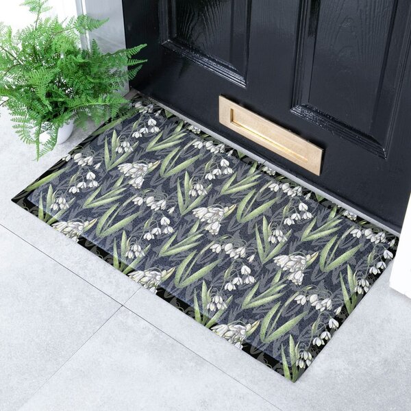 Otirač 40x70 cm Lily of Valley x Celia Battaini – Artsy Doormats