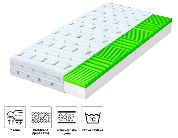 Wilsondo Pjenasti madrac Brave 160x200 Visina: 13 cm