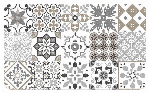 Bijeli tepih od PVC-a 45x75 cm Salou – douceur d'intérieur