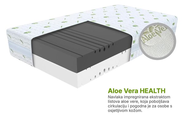 Wilsondo HR pjenasti medicinski madrac Kruela 90x200 Navlaka: AloeVera