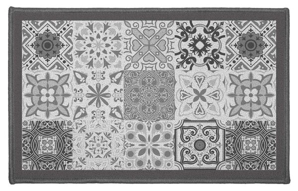 Sivi periv tepih 50x80 cm Persane – douceur d'intérieur