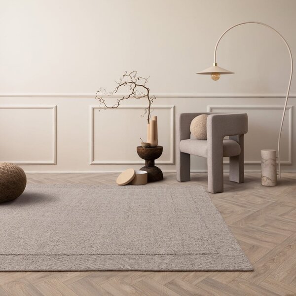 Bež ručno rađen vuneni tepih 120x170 cm Larson – Asiatic Carpets