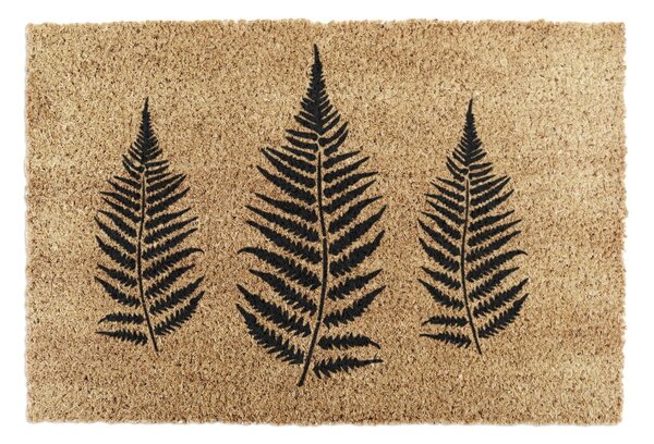 Otirač od kokosovih vlakana 40x60 cm Fern Leaf – Artsy Doormats