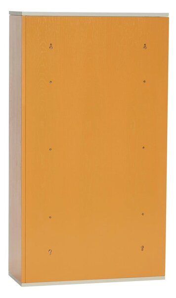 Narančasta zidna polica od čvrste jeseni 60x109 cm Apollo – Hübsch