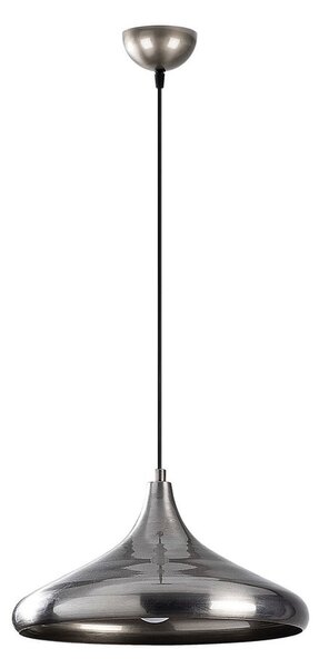 Viseća svjetiljka u srebrnoj boji s metalnim sjenilom ø 35 cm Nile – Opviq lights