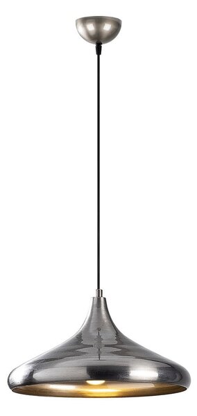 Viseća svjetiljka u srebrnoj boji s metalnim sjenilom ø 35 cm Nile – Opviq lights
