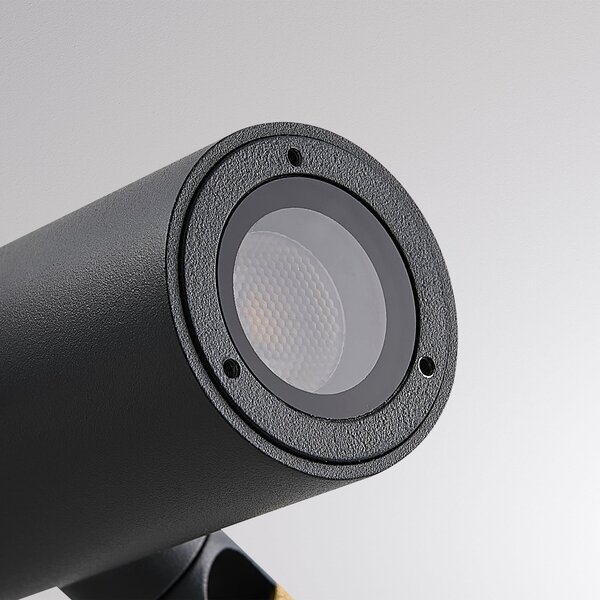 Molto Luce CHOPA II LED svjetiljka, antracit, CCT, IP65, metal, Crno, Aluminij