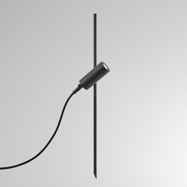 Molto Luce CHOPA II LED set podnih svjetiljki, antracit, CCT, IP65, metal, Crno, Aluminij