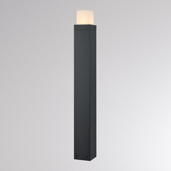 Molto Luce FYNN-O LED svjetlo za stazu, visina 85 cm, antracit, CCT IP65, Crno, Aluminij