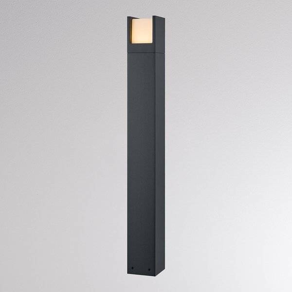 Molto Luce FYNN-U LED svjetiljka za stazu, visina 85 cm, antracit, CCT IP65, Crno, Aluminij