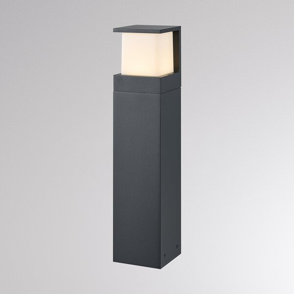 Molto Luce FYNN-Y LED svjetlo za stazu, visina 45 cm, antracit, CCT IP65, Crno, Aluminij, Vanjska baza