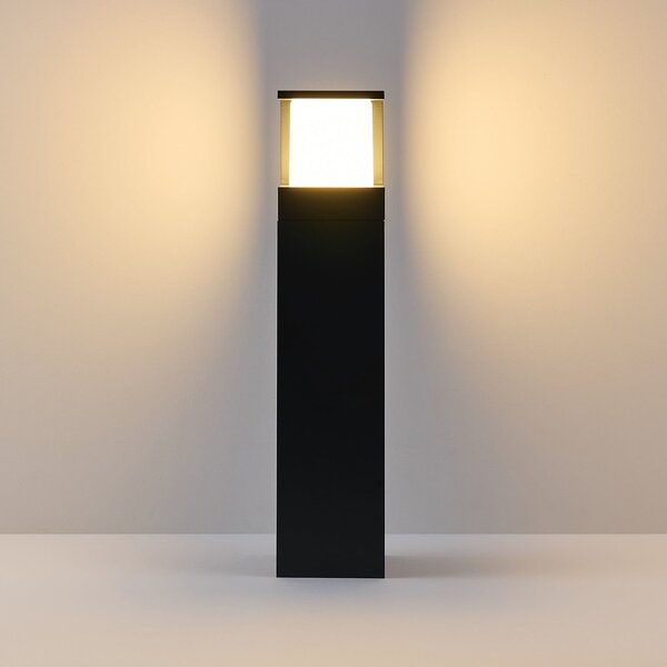 Molto Luce FYNN-Y LED svjetlo za stazu, visina 45 cm, antracit, CCT IP65, Crno, Aluminij, Vanjska baza
