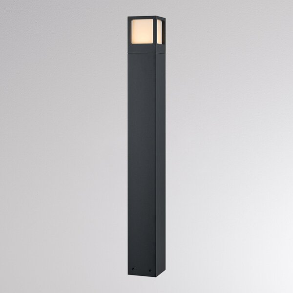 Molto Luce FYNN-X LED svjetlo za stazu, visina 85 cm, antracit, CCT IP65, Crno, Aluminij