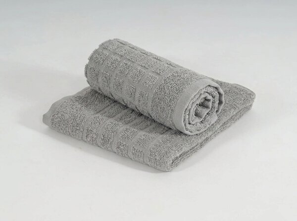 Ručnik SOFT 50 x 100 cm svijetlosivi, 100% pamuk
