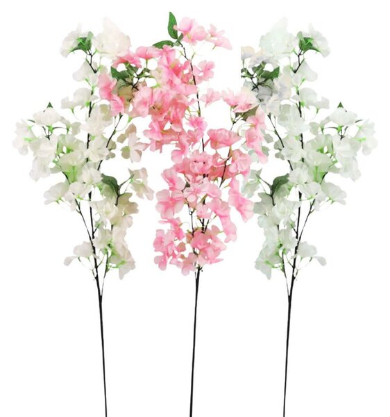 Umjetni cvijet CHERRY BLOSSOM 88 cm - više boja Boja: Bijela