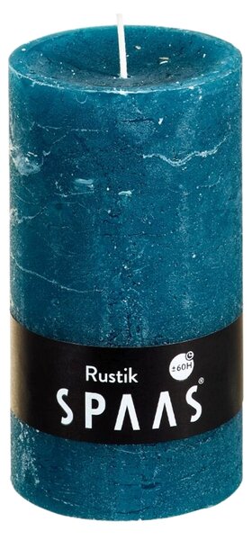 Stubasta svijeća SPAAS RUSTIK 13 cm plava