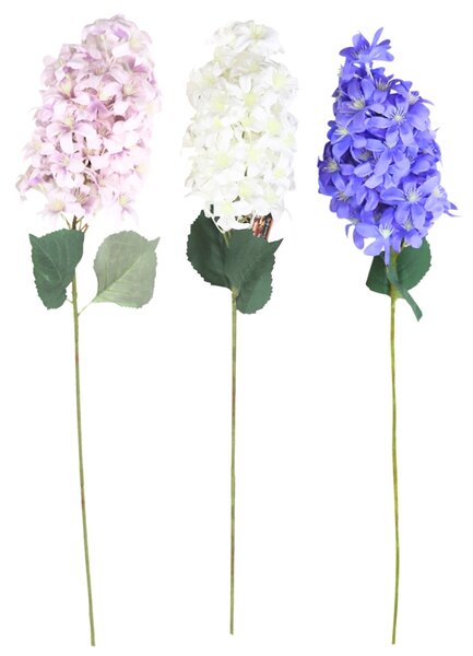 Umjetni cvijet HORTENZIJA PLUME 87 cm - više boja Boja: Bijela