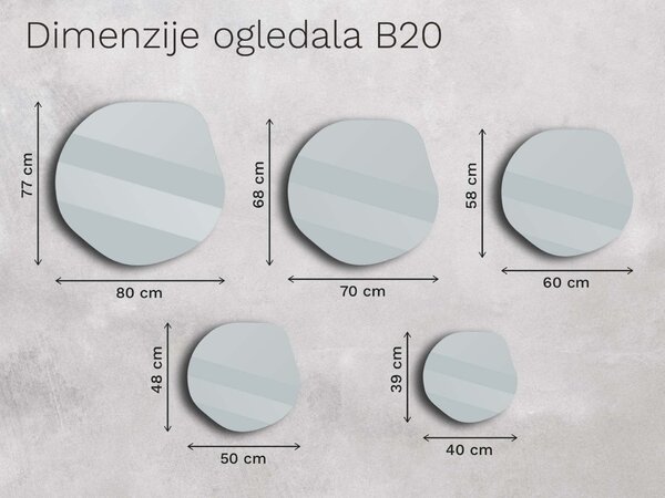 Ogledalo Base B20