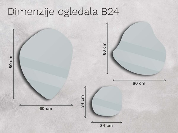 Ogledala u kompletu B24