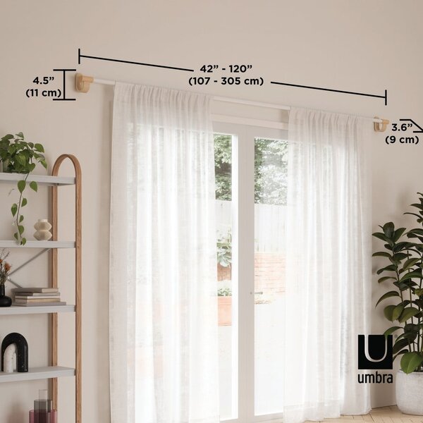 Čelična produžna karniša 107 - 305 cm Bellwood - Umbra