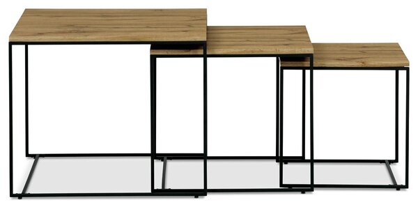 Set stolića za kavu (3 kom.) Adeptos (divlji hrast)