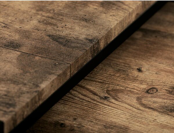 Set stolića za kavu (3 kom.) Ascendio (old style wood)