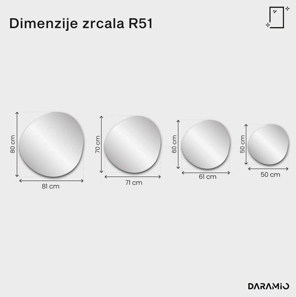 Zeleno ogledalo Pure R51