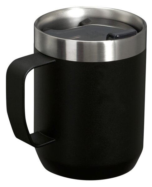Crna termo šalica od nehrđajućeg čelika 230 ml Stay-Hot Camp Mug Black – Stanley