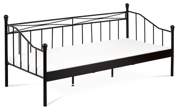 Metalni krevet 90x200 Bakarissa (crna mat)