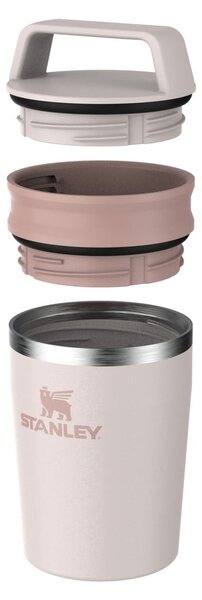 Svijetlo ružičasta termo šalica od nehrđajućeg čelika 230 ml Café-To-Go Travel Mug Rose Quartz – Stanley