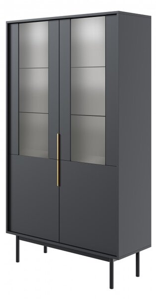 Zondo.hr Vitrina Vintana 4D (crna + zlatna). 1123696