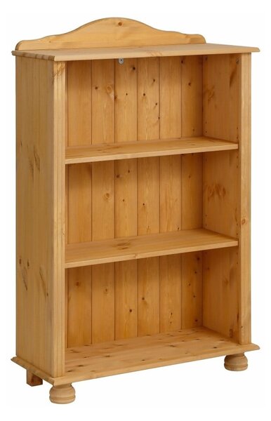 Biblioteka od masivnog bora u prirodnoj boji 77x116 cm Ella – Støraa
