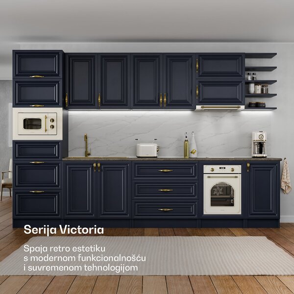 Klarstein Toster Victoria | Toster za 2 kriške | 800 W | 7 razina pečenja | Grijač peciva
