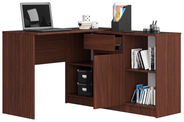 Kutni PC stolić Bahadur (wenge)